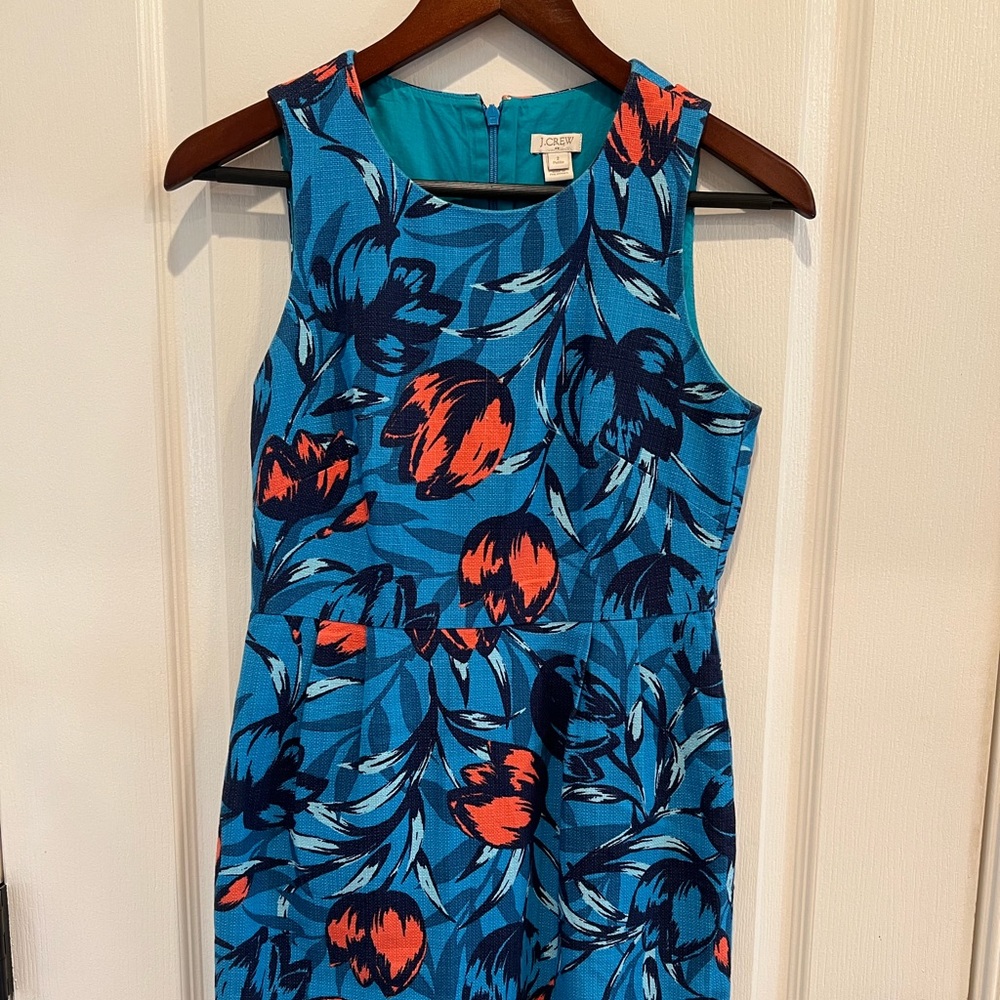 Jcrew cotton dress 2P. Pockets!